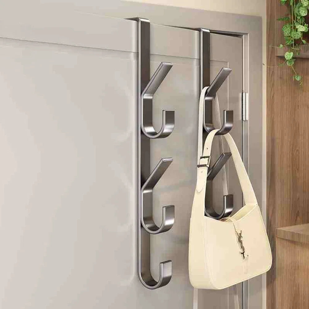 Easy Installation Door Hook-Strong Metal Coat Rack, Suitable for Clothes, Hats and Bags-Space Saving Design, Suitable for Home