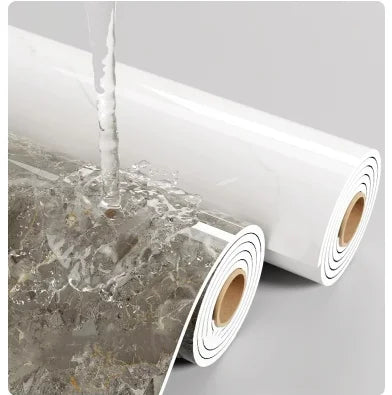 1 Roll Marble Thick Foam Bedroom Wallpaper Imitation Tile Self-Adhesive Bathroom Waterproof Wall Sticker Living Room Decoration