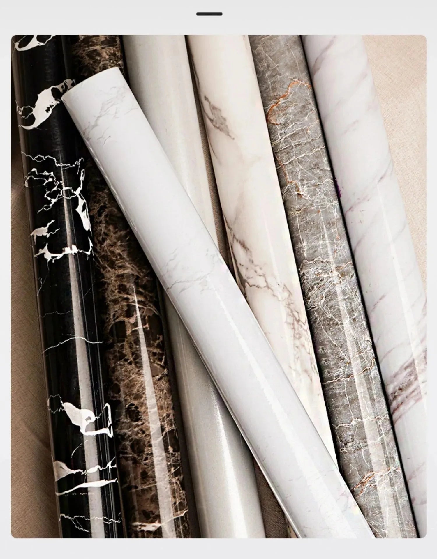 40cm Marble Vinyl Self Adhesive Wallpaper Waterproof Contact Paper PVC Wall Stickers for Kitchen Livingroom Home Decorative Film