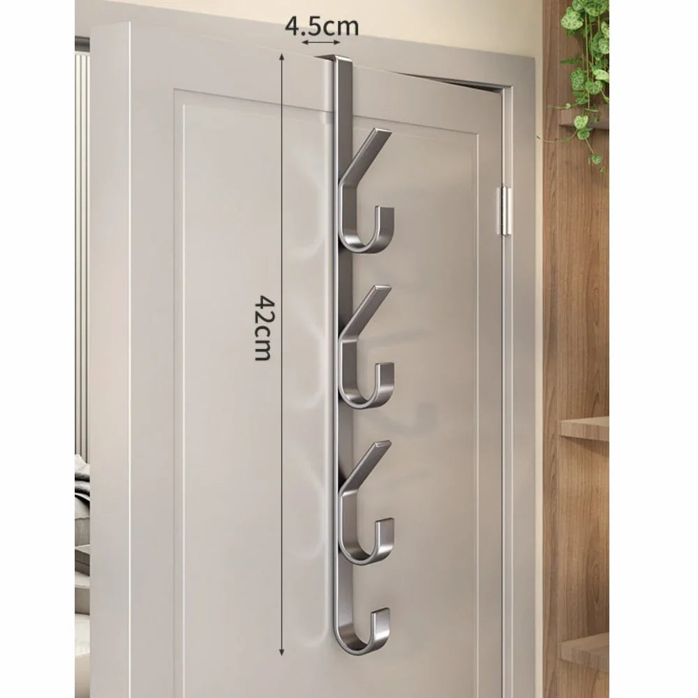 Easy Installation Door Hook-Strong Metal Coat Rack, Suitable for Clothes, Hats and Bags-Space Saving Design, Suitable for Home