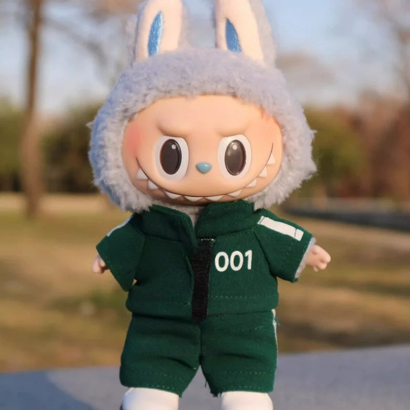 (Clothes Only) Seafood Game Series Doll Clothes for Labubu V1V2V3 Vinyl Doll Baby Clothes DIY Accessories