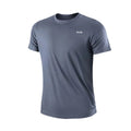 T-shirt à manches courtes pour homme, séchage rapide, évacuation de l'humidité, col rond, exercice d'entraînement, chemise de sport, gym, course à pied, léger en Y
