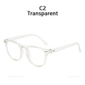 Lunettes d'ordinateur transparentes rétro coréennes pour femmes, Anti-lumière bleue, carrées, blocage optique, 2024