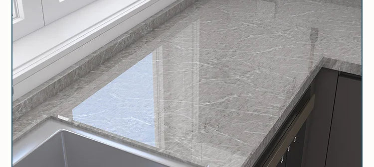 Kitchen Oil-Proof Film Stove Waterproof Moisture-Proof  Wallpaper Countertop Self-Adhesiv Cabinet Renovation Tile Marble Sticker