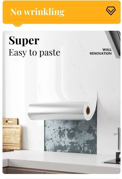 1 Roll Marble Thick Foam Bedroom Wallpaper Imitation Tile Self-Adhesive Bathroom Waterproof Wall Sticker Living Room Decoration