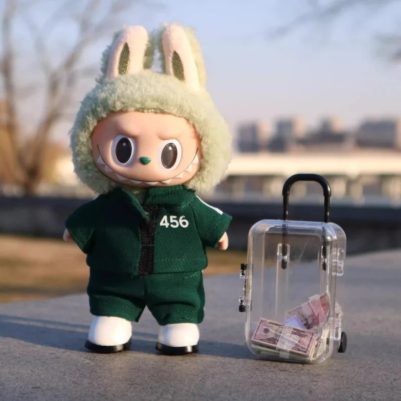 (Clothes Only) Seafood Game Series Doll Clothes for Labubu V1V2V3 Vinyl Doll Baby Clothes DIY Accessories