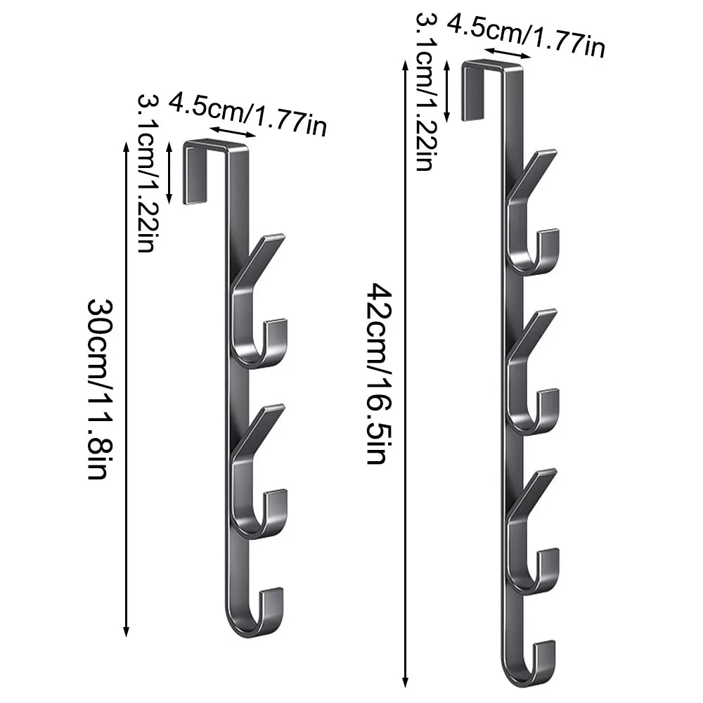 Easy Installation Door Hook-Strong Metal Coat Rack, Suitable for Clothes, Hats and Bags-Space Saving Design, Suitable for Home