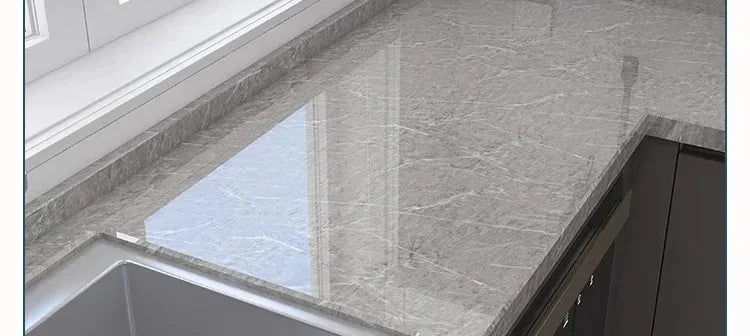 40cm Marble Vinyl Self Adhesive Wallpaper Waterproof Contact Paper PVC Wall Stickers for Kitchen Livingroom Home Decorative Film