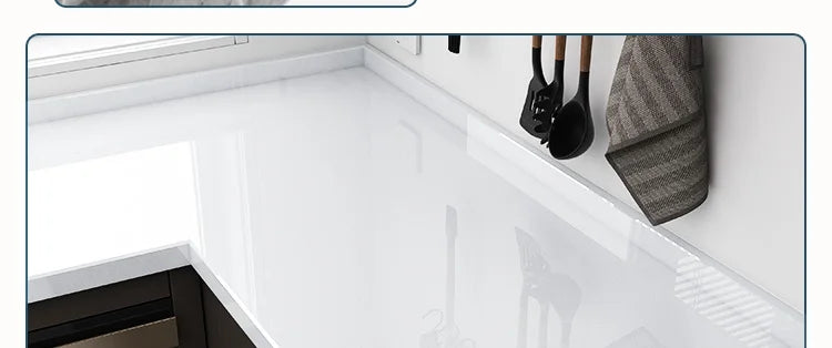 Kitchen Oil-Proof Film Stove Waterproof Moisture-Proof  Wallpaper Countertop Self-Adhesiv Cabinet Renovation Tile Marble Sticker