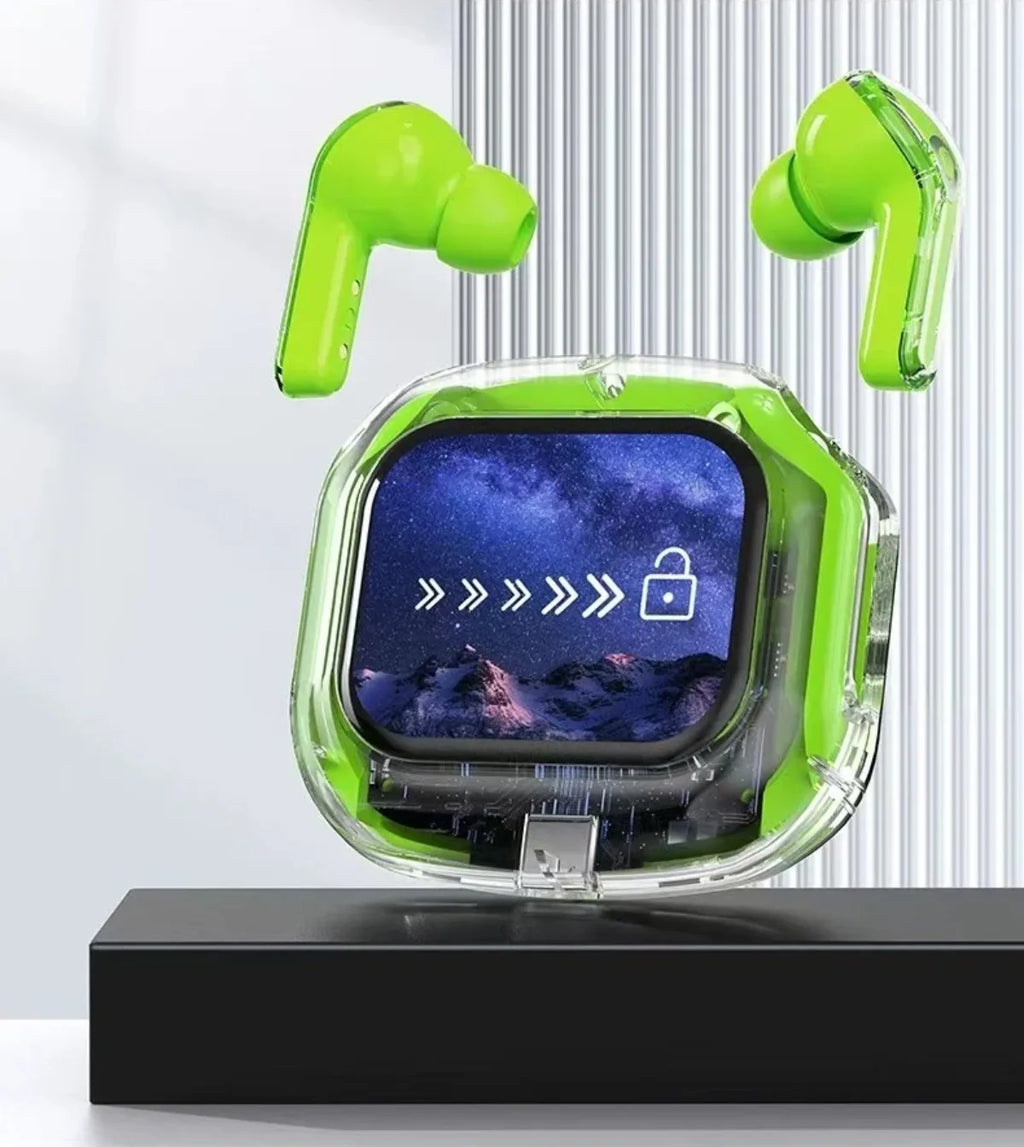 Wireless Bluetooth Headphones,144 Language Real Time Translation Earphone for Business,with Smart Touch Screen HiFi TWS Headset