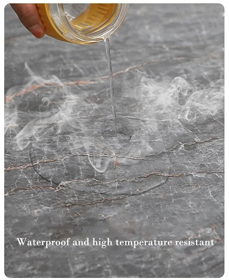 40cm Marble Vinyl Self Adhesive Wallpaper Waterproof Contact Paper PVC Wall Stickers for Kitchen Livingroom Home Decorative Film