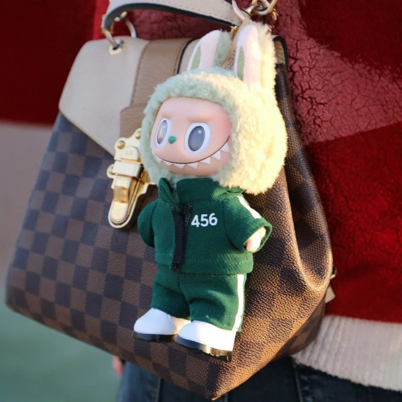 (Clothes Only) Seafood Game Series Doll Clothes for Labubu V1V2V3 Vinyl Doll Baby Clothes DIY Accessories